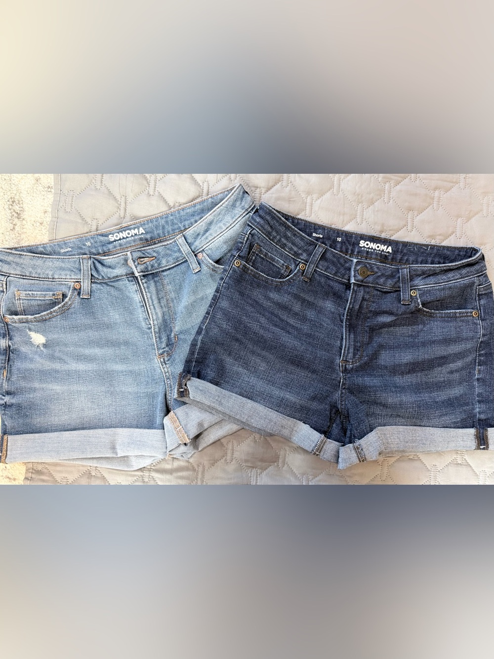 Lot of 4- Judy Blue, Sonoma, Magellan shorts- sz 10 - Picture 4 of 5